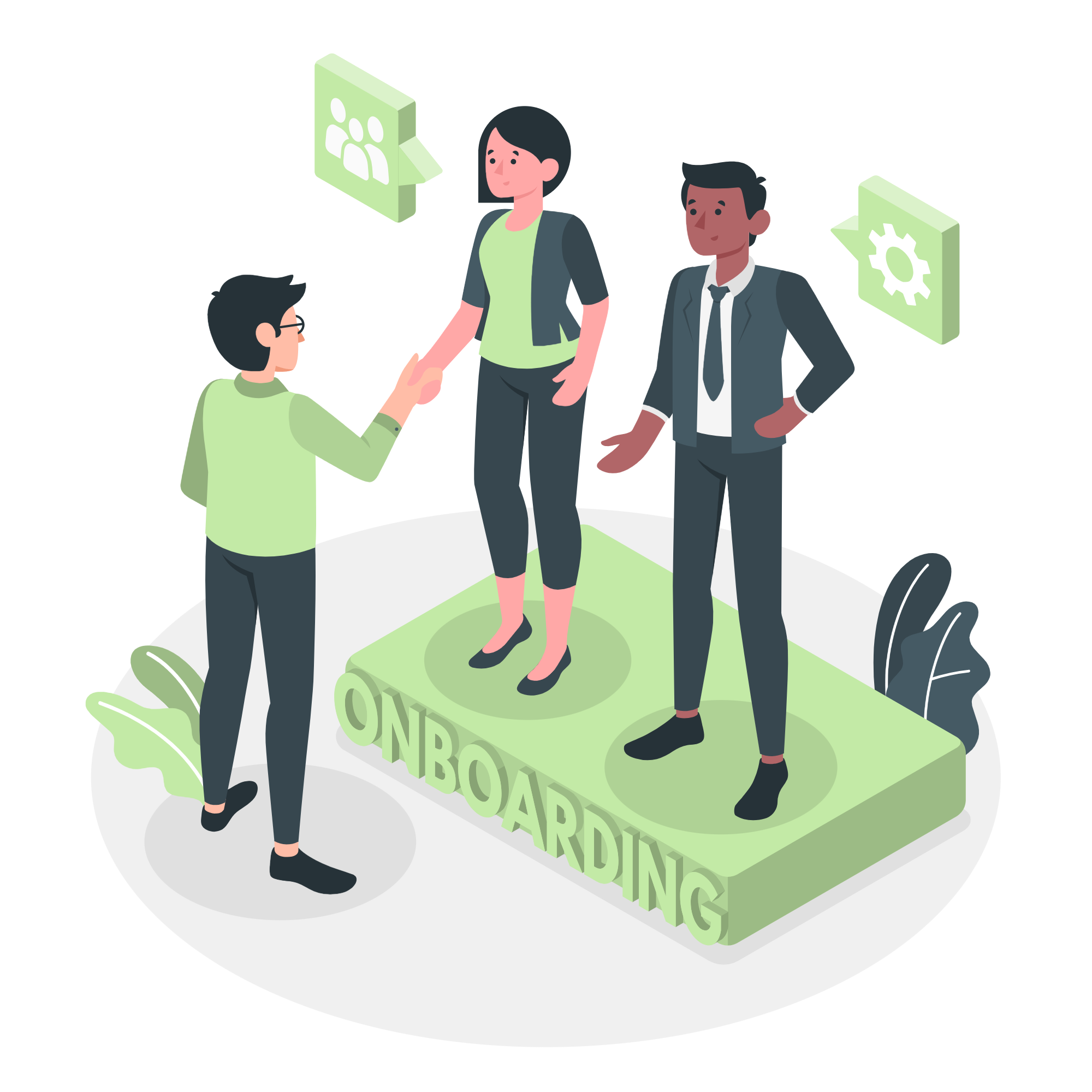 Einfaches Onboarding, Erfahrenes Team